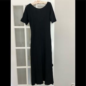 Free People Black Midi/Maxi Dress NWT